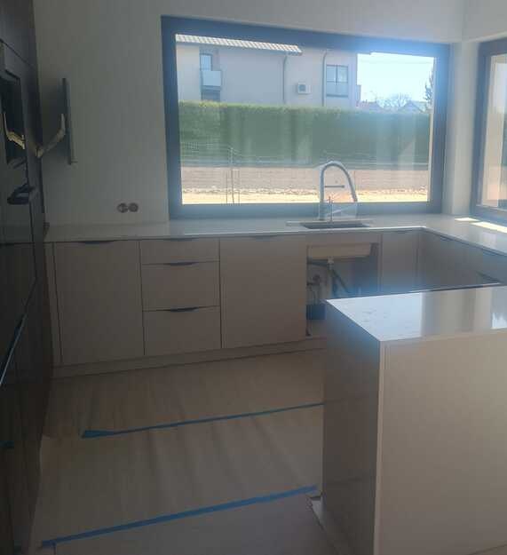 Blaty kuchenne z materiału Silestone Snow Ibiza