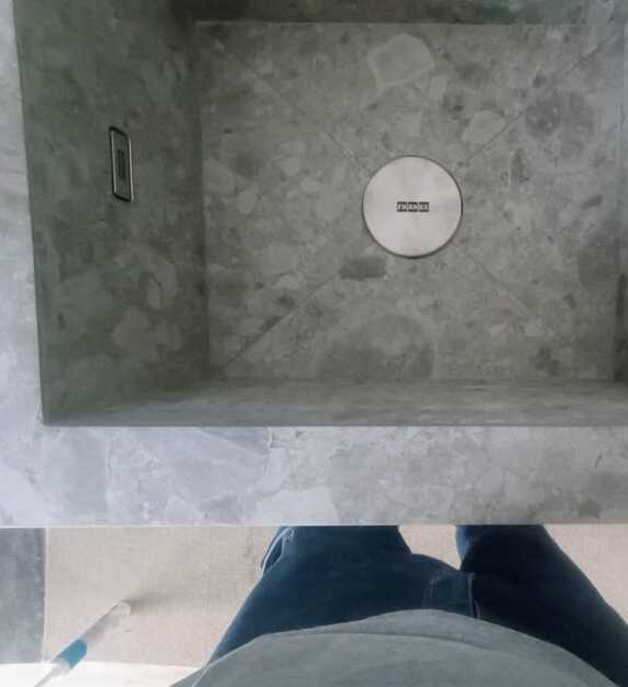 Zlewozmywak ze spieku kwarcowego Franko Ceppo Light Grey