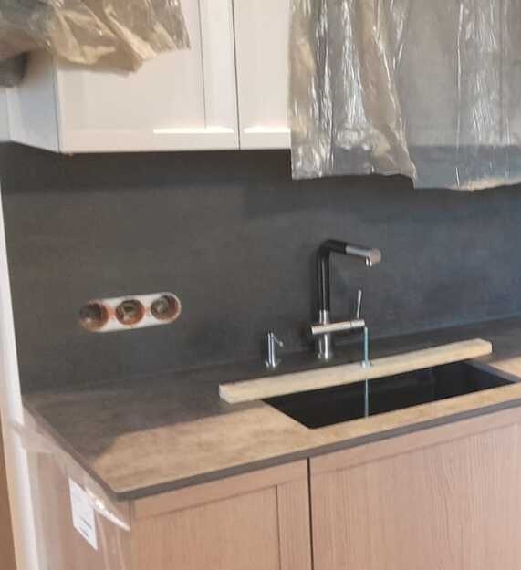 Blaty kuchenne ze spieku Neolith Iron Grey