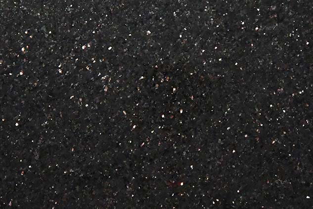 Blat kuchenny z granitu FRANKO Star Galaxy Premium na wymiar, czarny – polerowany