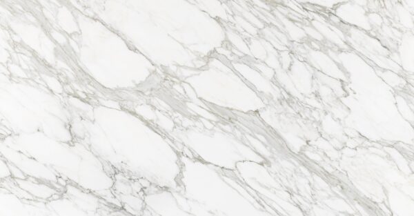 Blat kuchenny ze spieku kwarcowego Neolith Calacatta Royale, wykonany na wymiar, biały – Ultrasoft