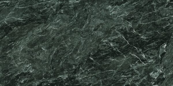 Blat kuchenny ze spieku kwarcowego Florim Marble Verde Alpi, wykonany na wymiar, szary, zielony – polerowany
