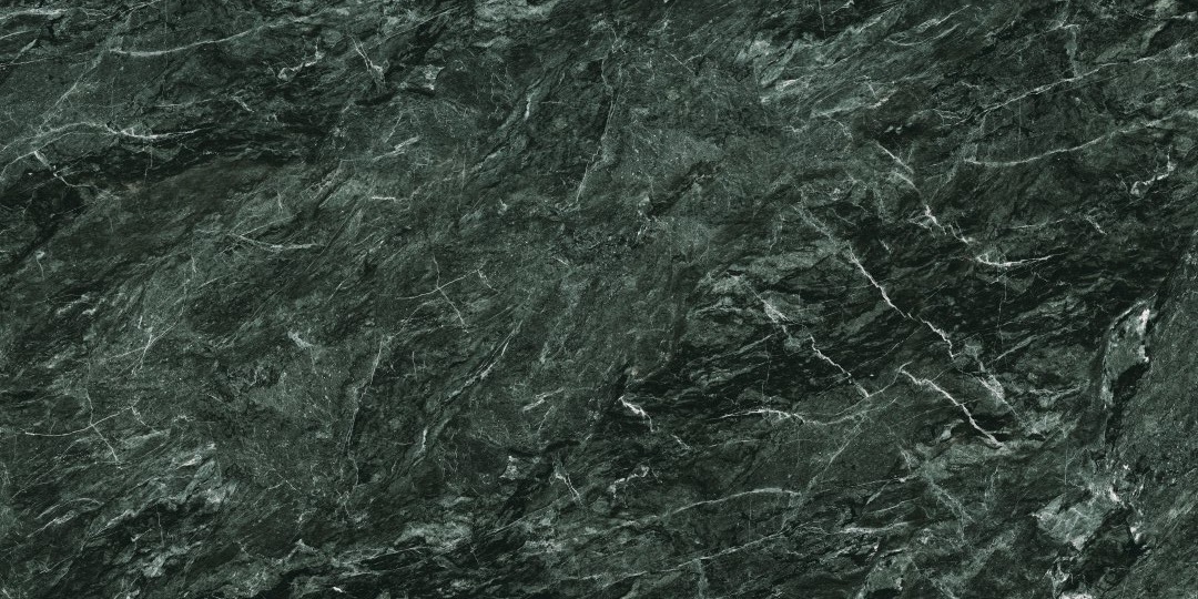 Blat kuchenny ze spieku kwarcowego Florim Marble Verde Alpi, wykonany na wymiar, szary, zielony – matowy