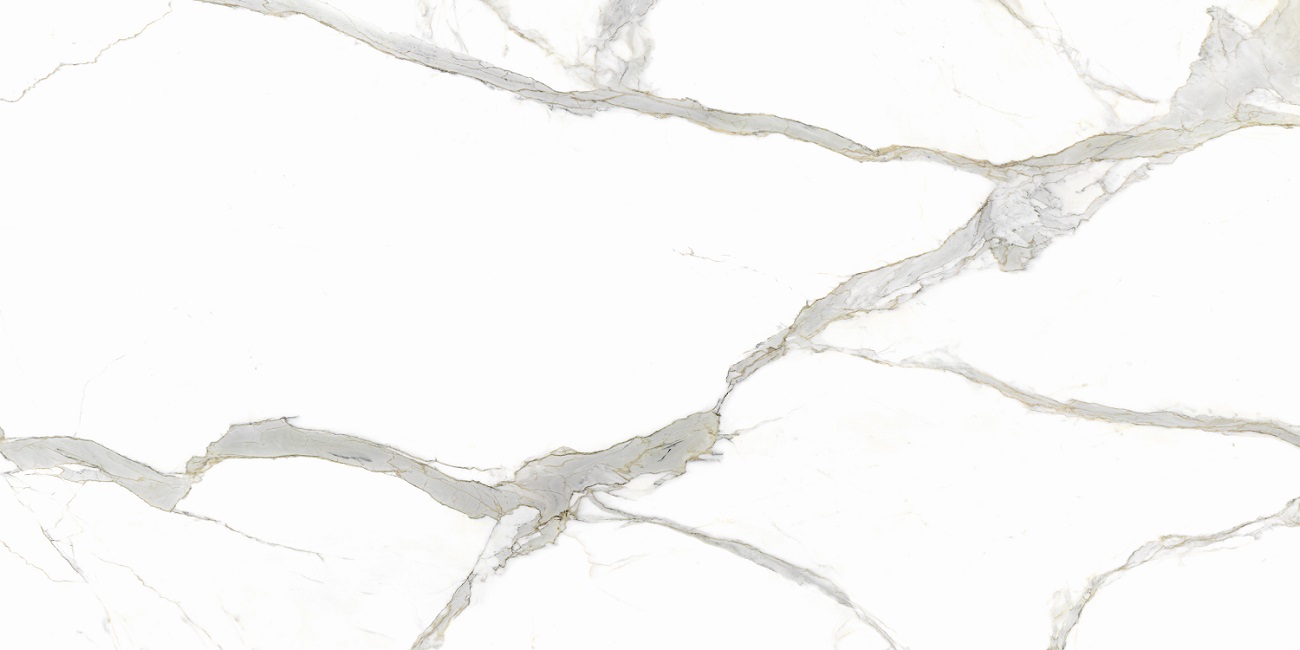 Blat łazienkowy ze spieku kwarcowego Laminam Calacatta Michelangelo – soft touch