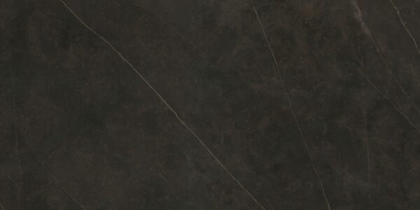 Blat łazienkowy ze spieku kwarcowego Neolith Calatorao, czarny – Silk