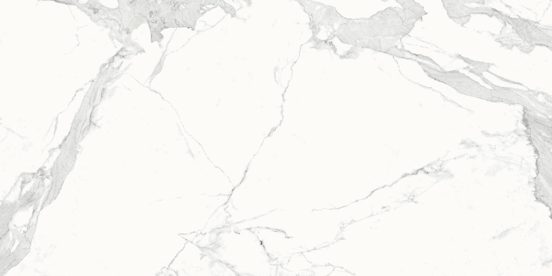 Blat łazienkowy ze spieku kwarcowego Neolith Estatuario, biały – Ultrasoft