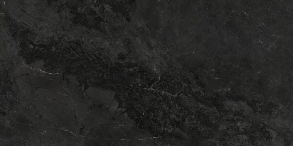 Blat łazienkowy ze spieku kwarcowego Neolith Layla, czarny – Slate