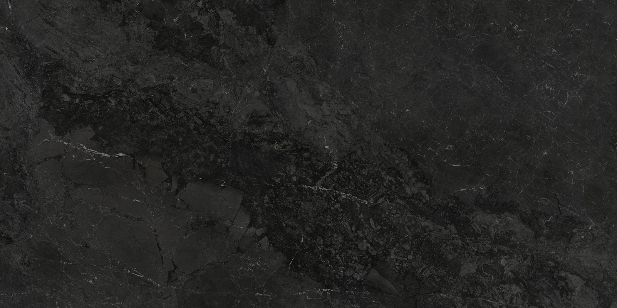 Blat łazienkowy ze spieku kwarcowego Neolith Layla, czarny – Slate