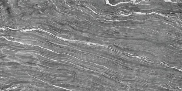 Blat łazienkowy ze spieku kwarcowego Neolith Mar Del Plata, szary – Slate