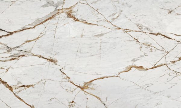 Blat kuchenny ze spieku kwarcowego Dekton Reverie, wykonany na wymiar, biały – Soft Touch
