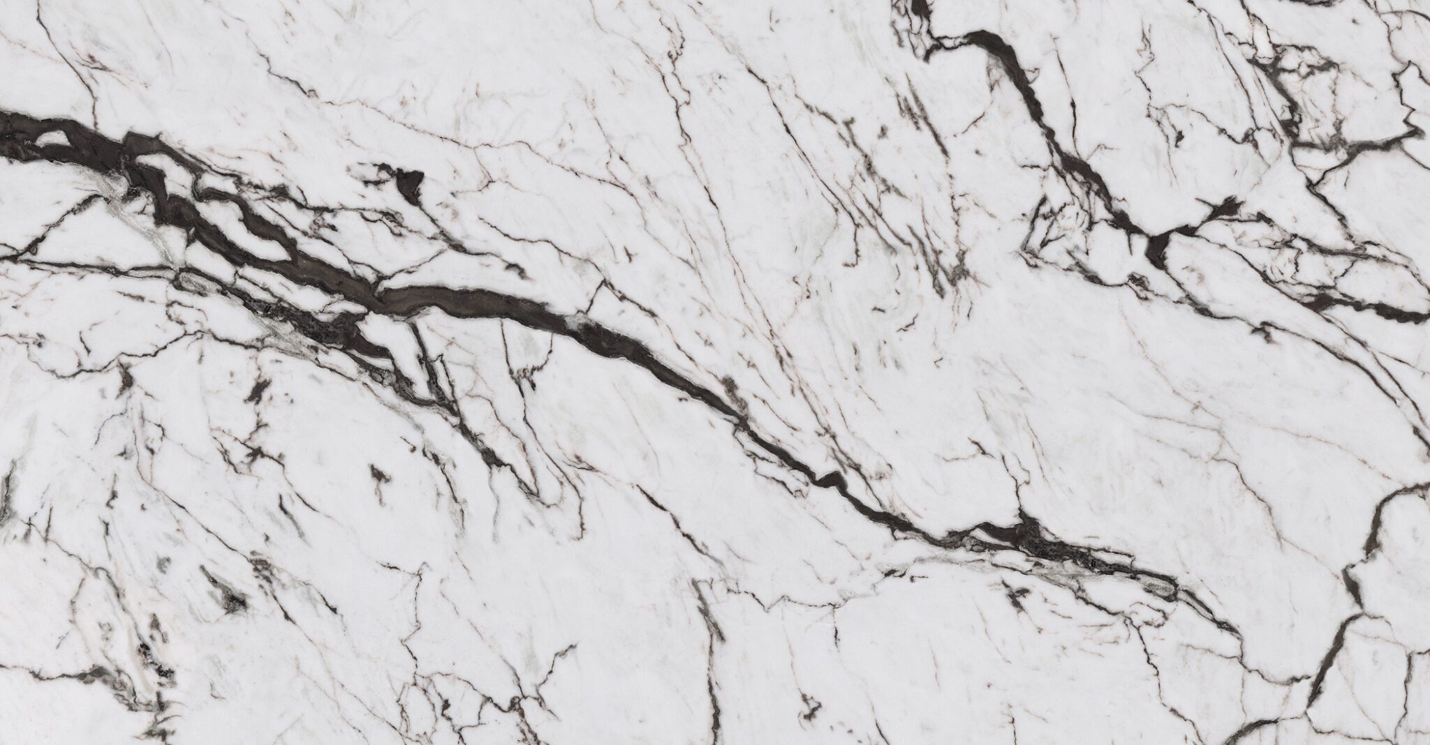 Blat łazienkowy ze spieku kwarcowego Neolith San Simone, biały – Ultrasoft