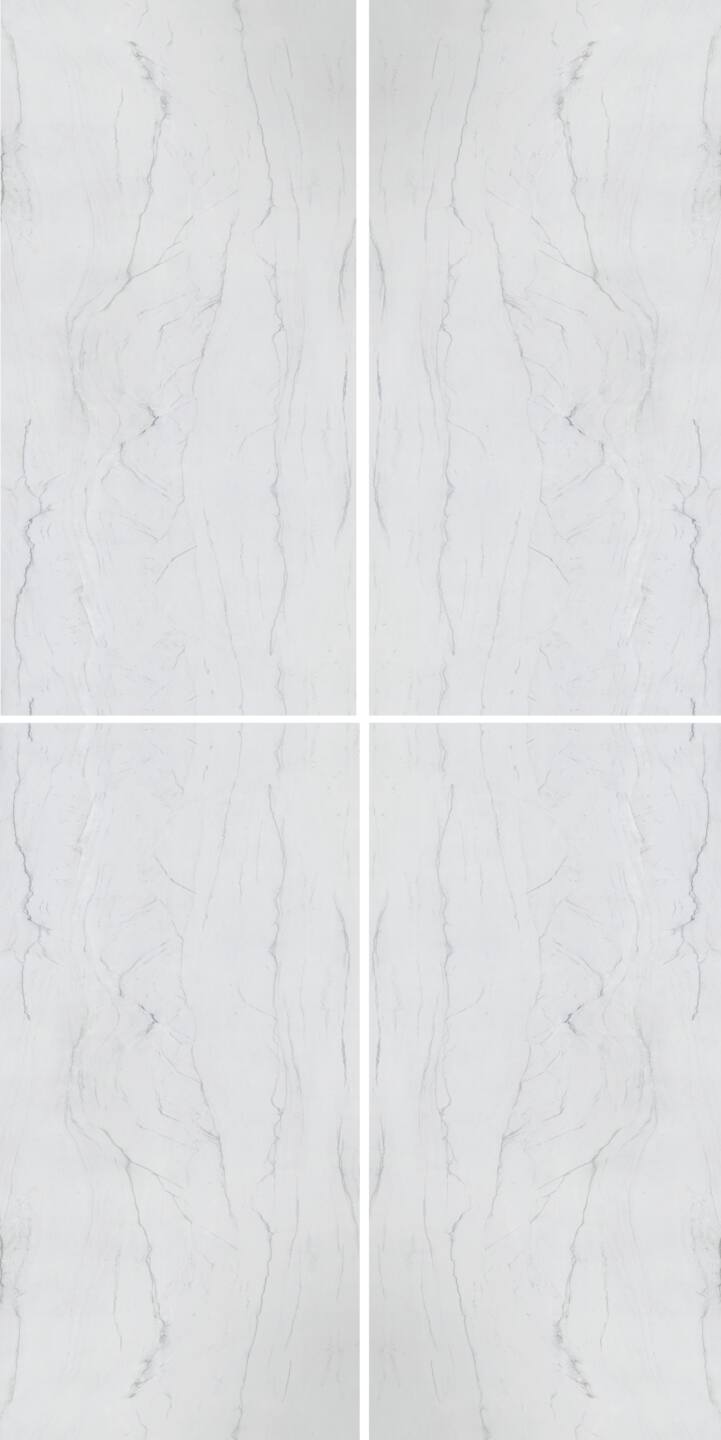 Spiek kwarcowy o wymiarach 320×160 cm, Franko Bianco Dolomite na blat i okładzinę