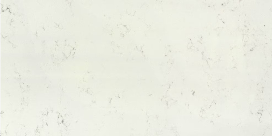 Blat kuchenny z konglomeratu Silestone Ariel, wykonany na wymiar, biały – Suede
