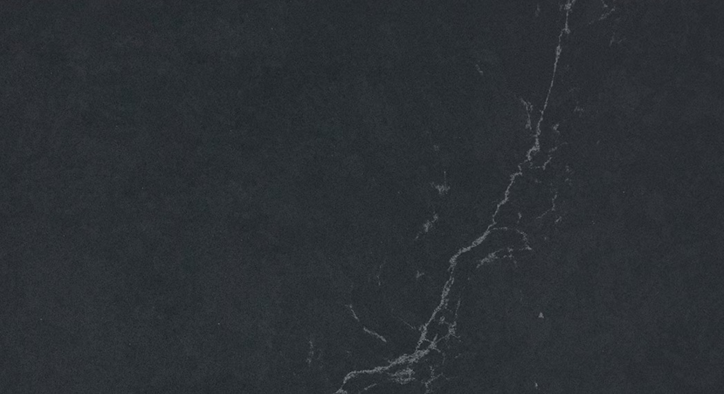 Blat kuchenny z konglomeratu Silestone Charcoal Soapstone, wykonany na wymiar, czarny – Suede