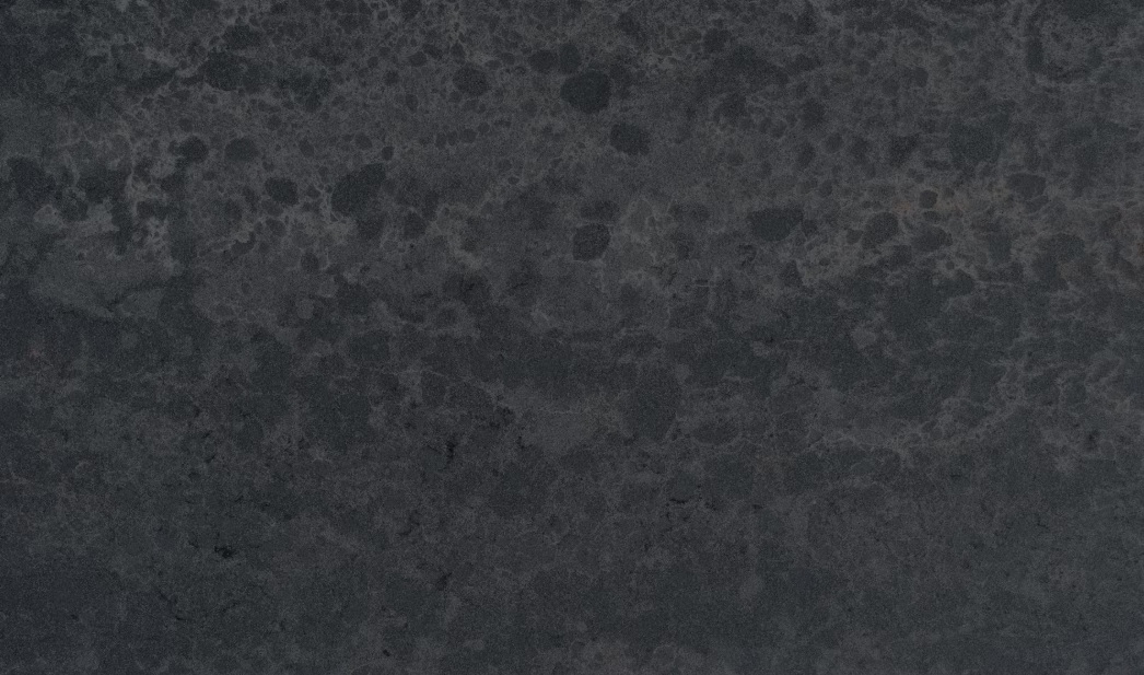 Blat kuchenny z konglomeratu Silestone Raw D, wykonany na wymiar, kolor czarny – Suede