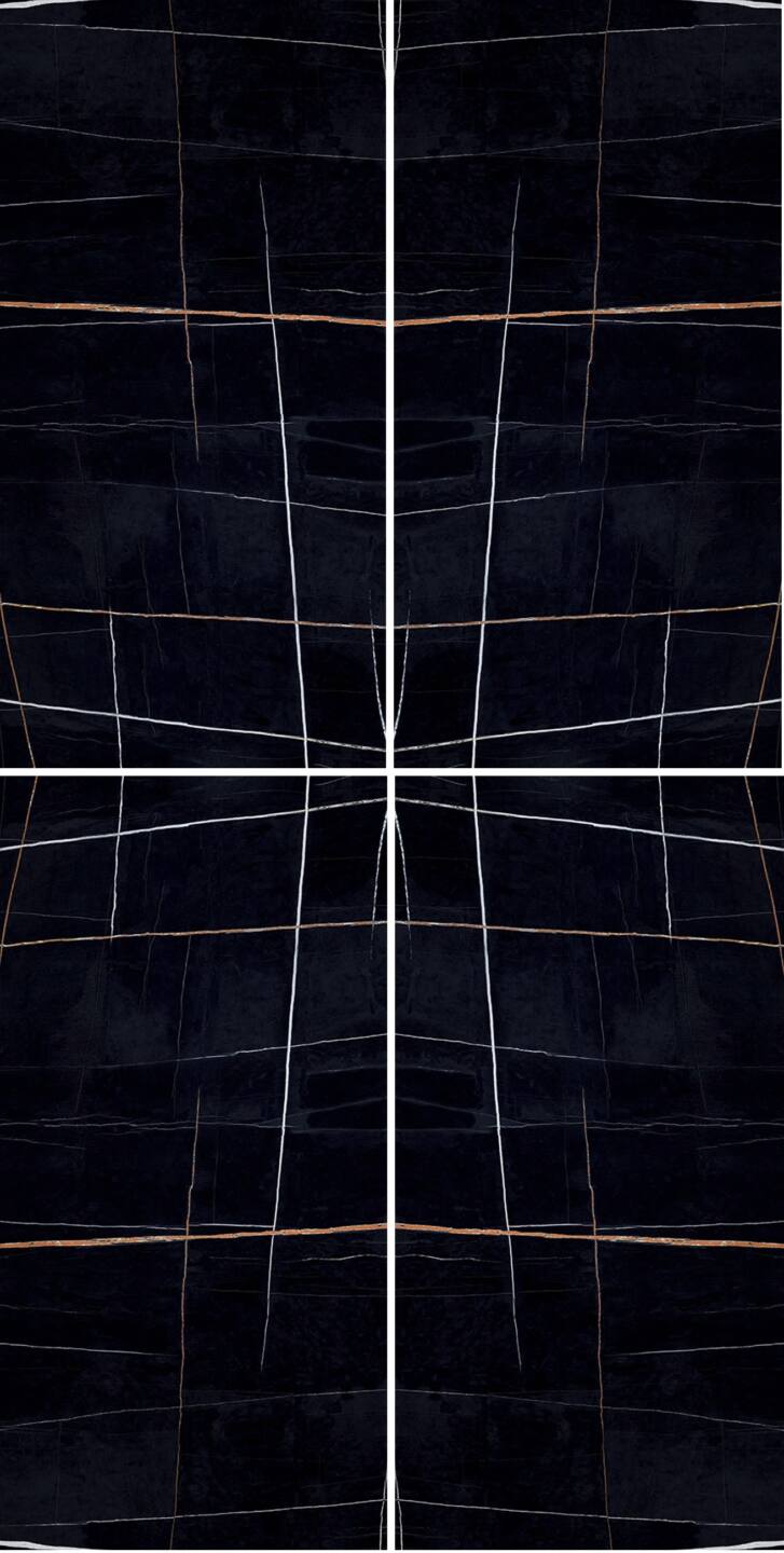 Spiek kwarcowy o wymiarach 320 x 160 cm, Franko Sahara Noir, na blat i okładzinę