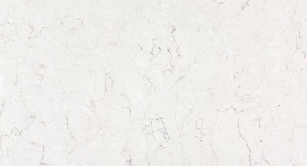 Blat kuchenny z konglomeratu Silestone Snowy Ibiza, wykonany na wymiar, biały – Suede