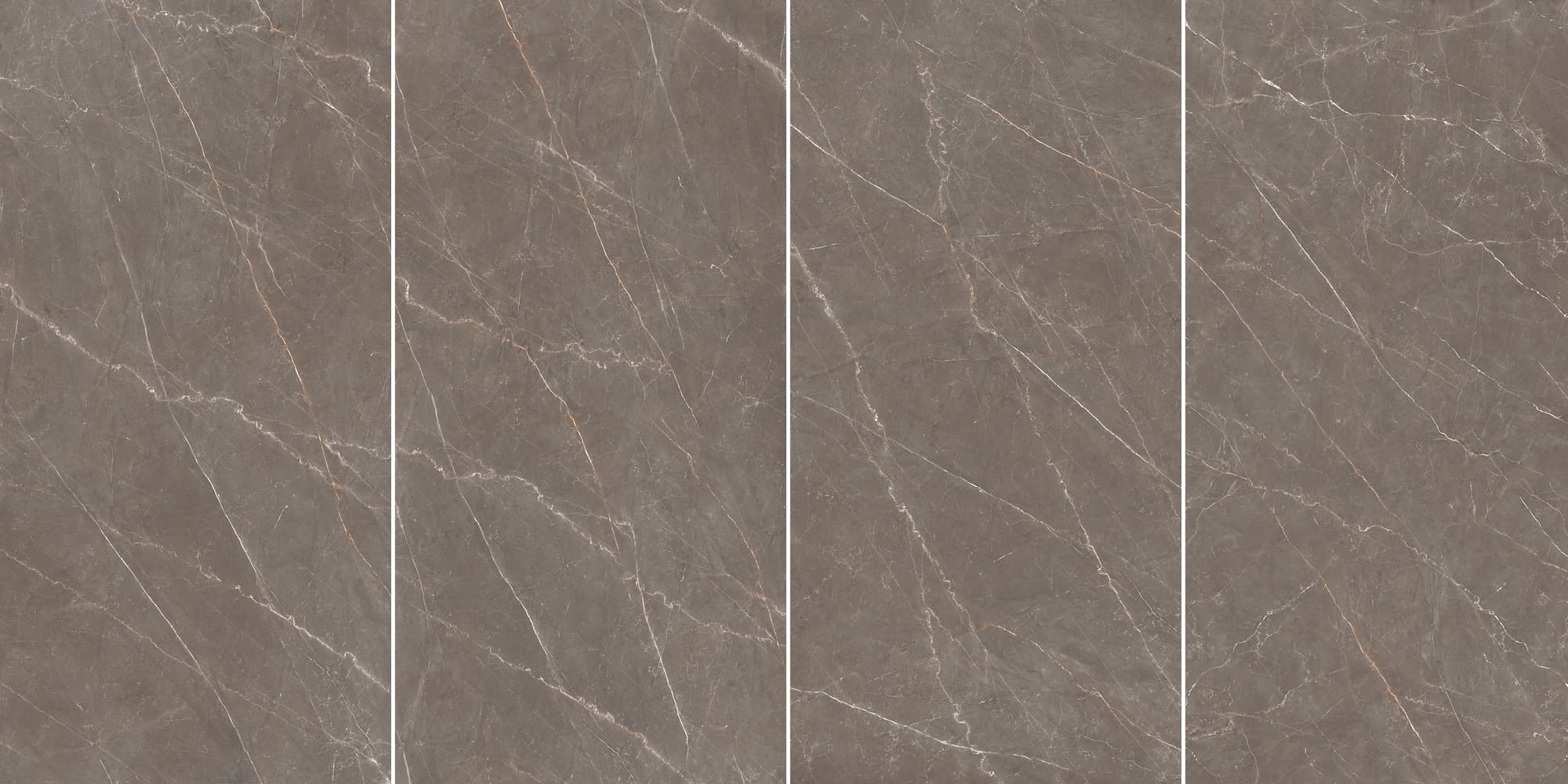 Okładzina ścienna do kuchni (Backsplash) ze spieku kwarcowego Ava Bronze Amani 120 x 280 cm, grubość 6 mm