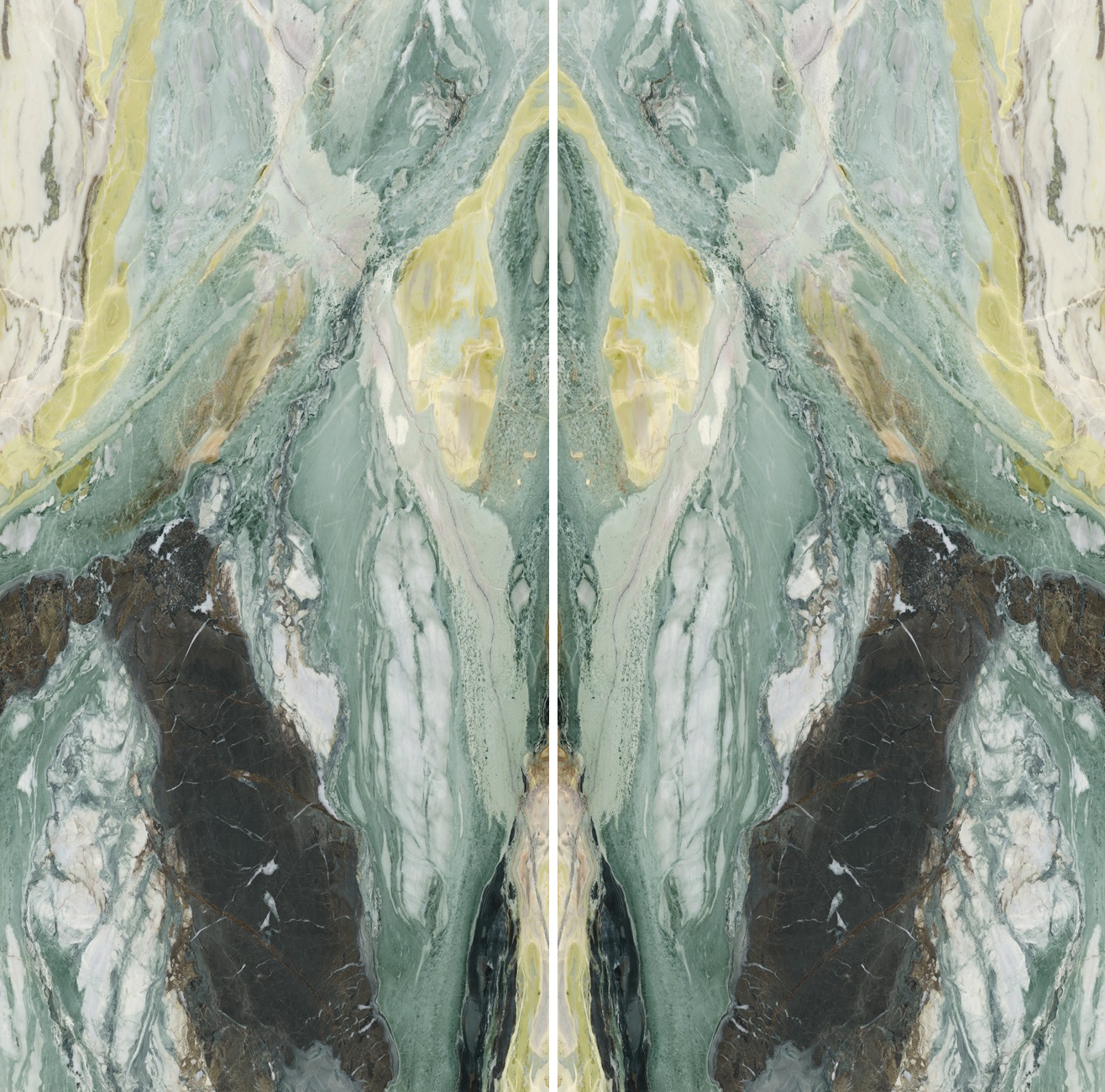Spiek kwarcowy o wymiarach 320 x 160 cm, Franko Eternal Green na blat i okładzinę