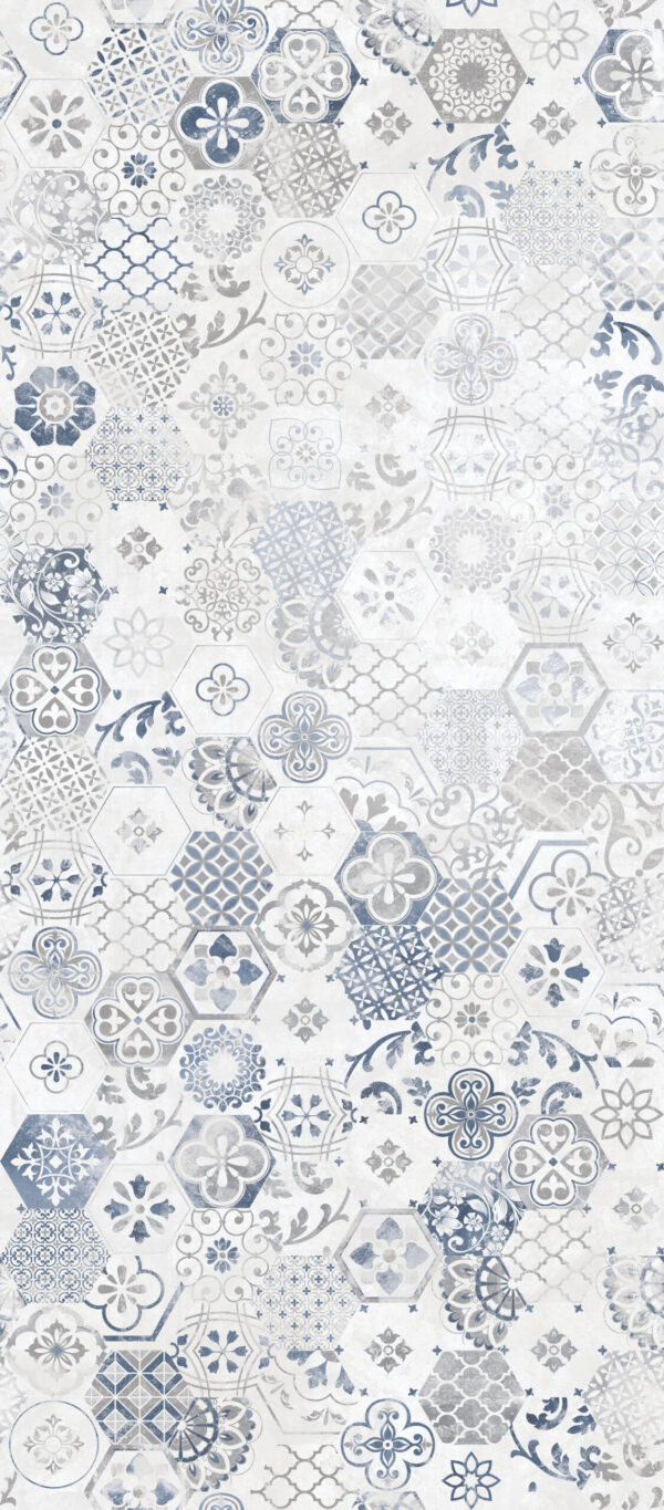 Okładzina ścienna do kuchni (Backsplash) ze spieku kwarcowego Mirage Emporio Positano 120 x 278 cm, grubość 6 mm