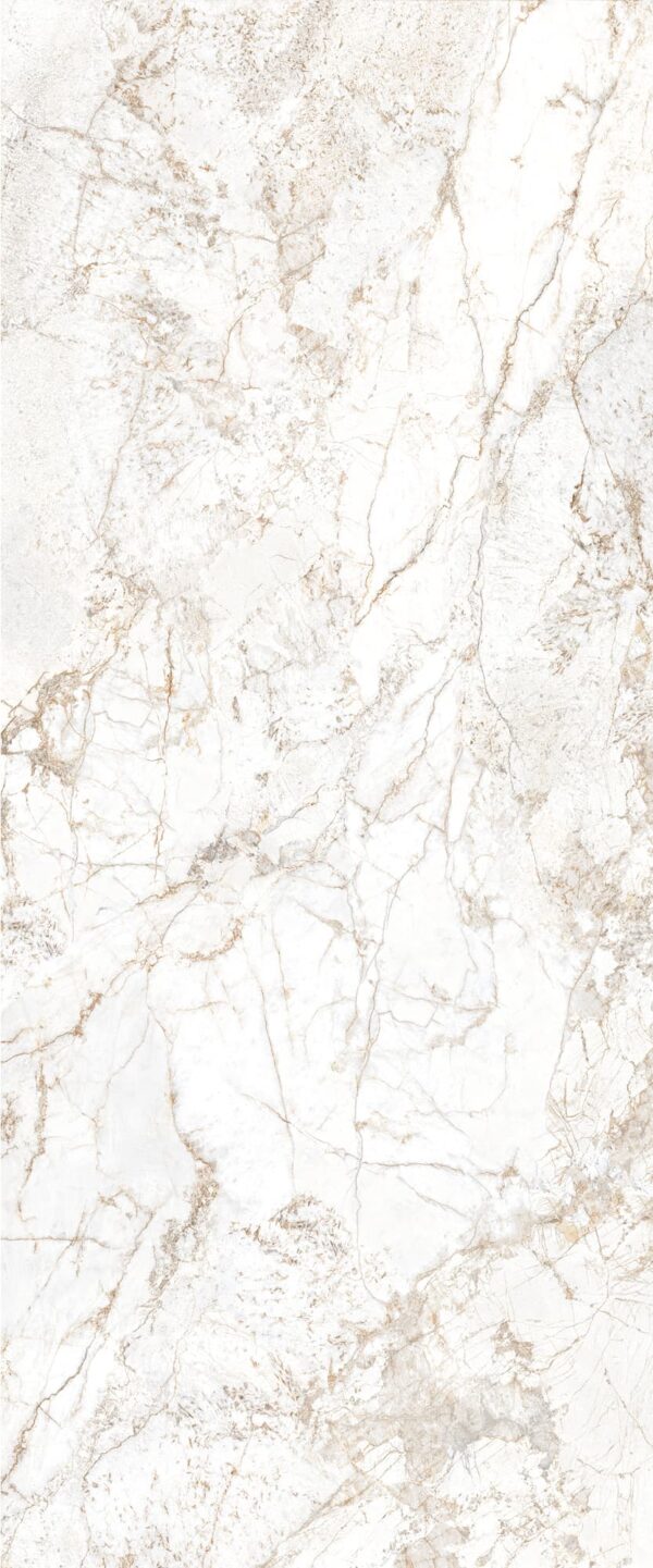Fartuch kuchenny (Backsplash) ze spieku kwarcowego Ava Gemstone Natural 120 x 280 cm, grubość 6 mm