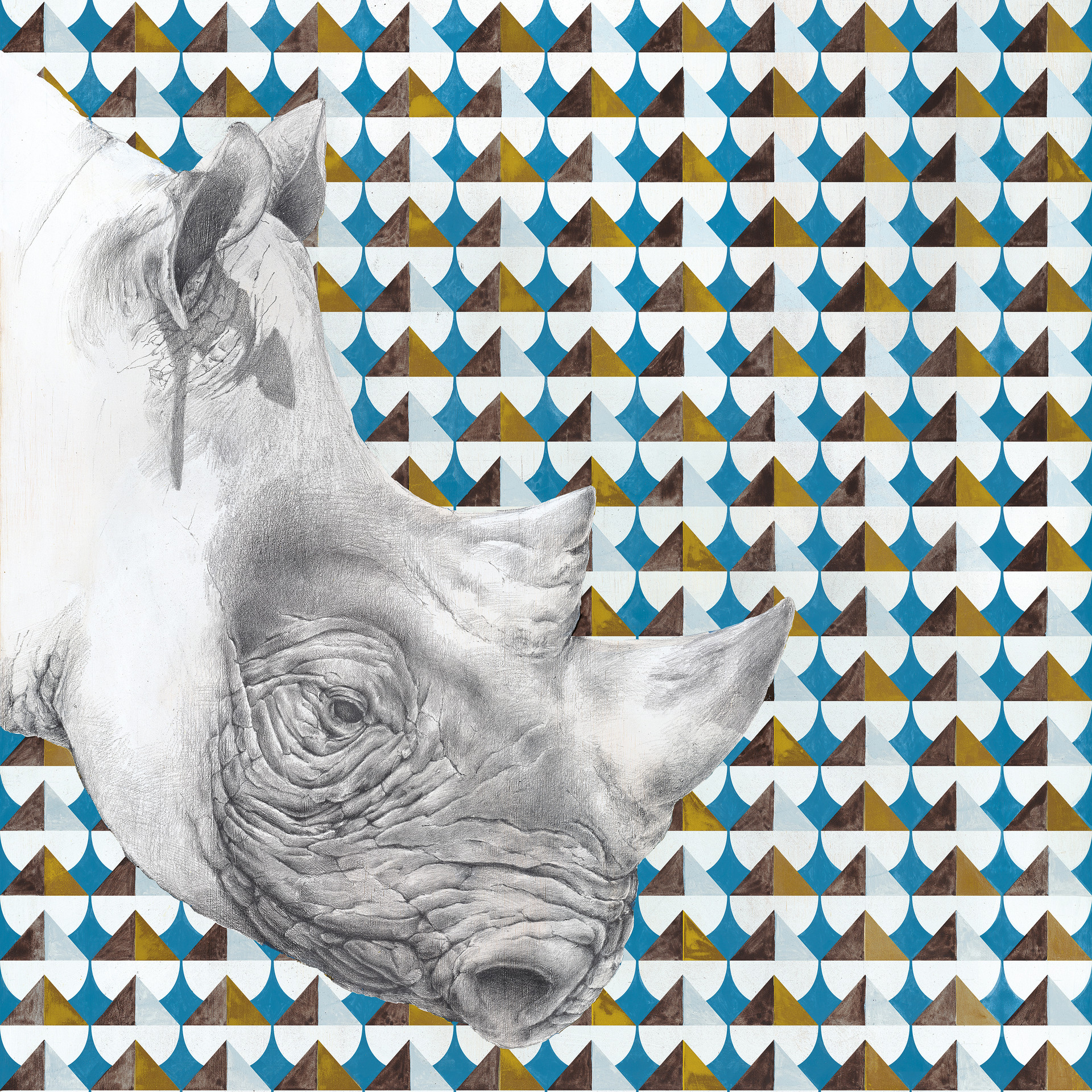 Okładzina ścienna do kuchni (Backsplash) ze spieku kwarcowego Mirage Indomita Rhino 120 x 278 cm, grubość 6 mm
