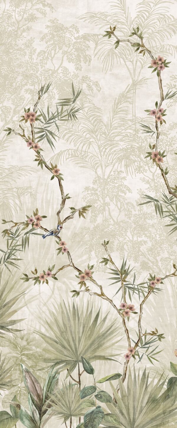 Okładzina ścienna do kuchni (Backsplash) ze spieku kwarcowego Ava Imagine Jungle Chic 120 x 280 cm, 6 mm