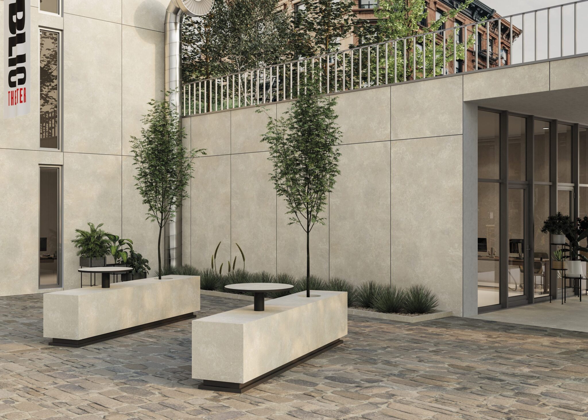 Spiek kwarcowy o wymiarach 320 x 160 cm, Franko Limestone Taupe na blat i okładzinę