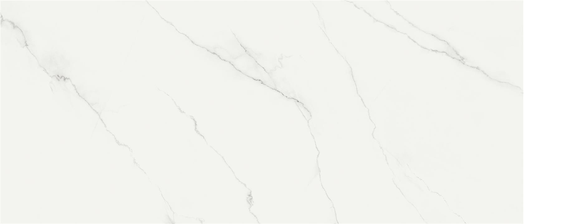 Okładzina ścienna do kuchni (Backsplash) ze spieku kwarcowego Alaplana Lincon White 120 x 280 cm, grubość 6 mm