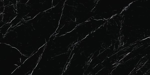 Spiek kwarcowy o wymiarach 320 x 160 cm, Franko Black Marquina na blat i okładzinę