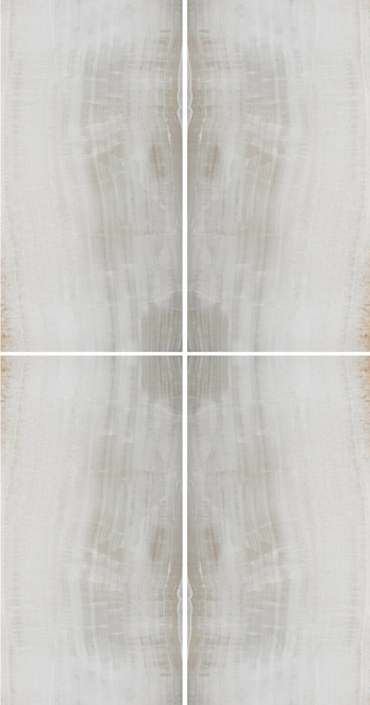 Spiek kwarcowy o wymiarach 320 x 160 cm, Franko Onice Avorio na blat i okładzinę