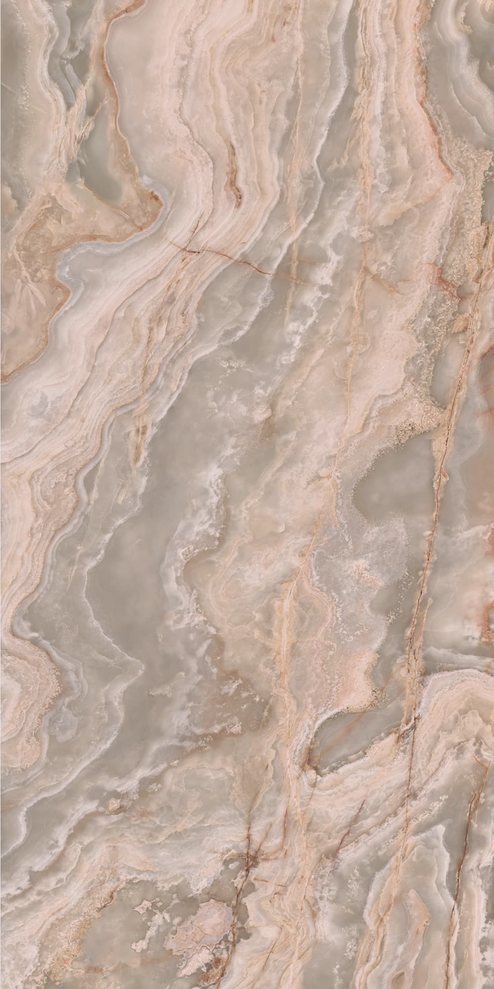 Fartuch kuchenny (Backsplash) ze spieku kwarcowego Ava Onice Malaga 120 x 280 cm, grubość 6 mm
