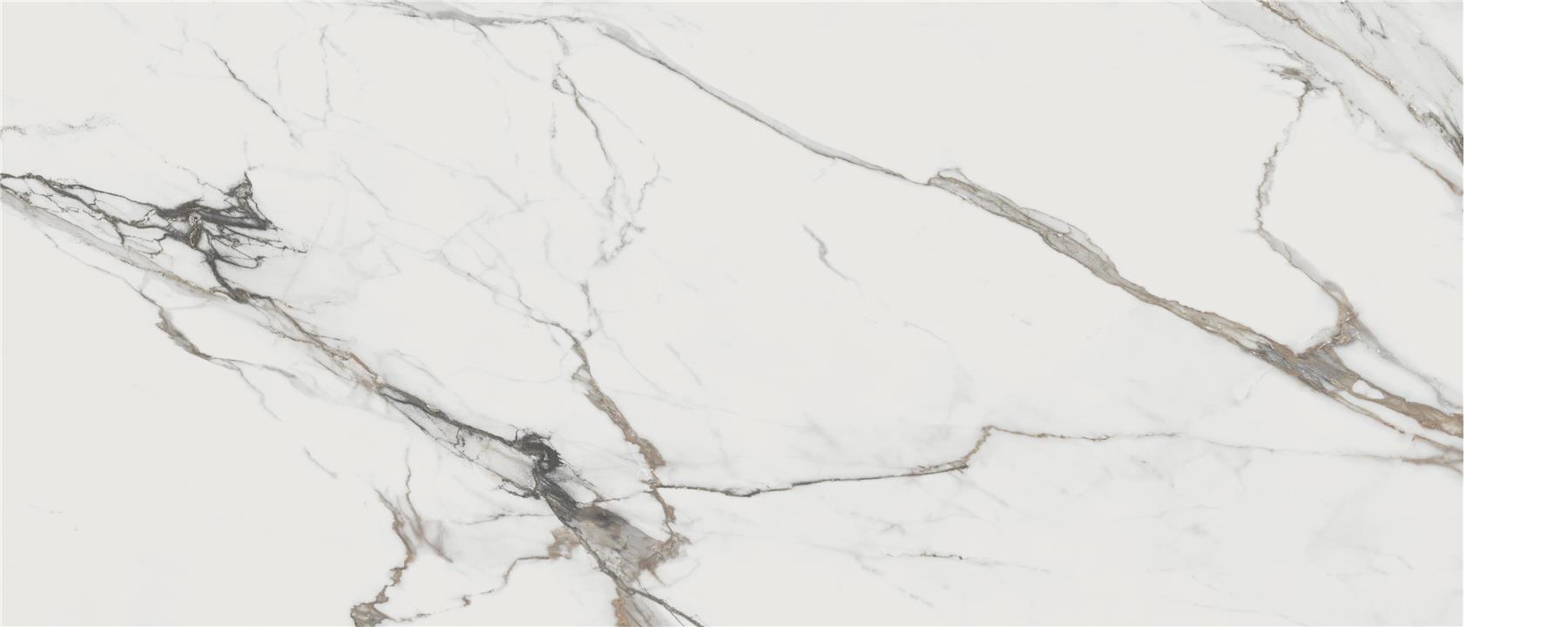 Okładzina ścienna do kuchni (Backsplash) ze spieku kwarcowego Alaplana Paonazzo White 120 x 280 cm, grubość 6 mm