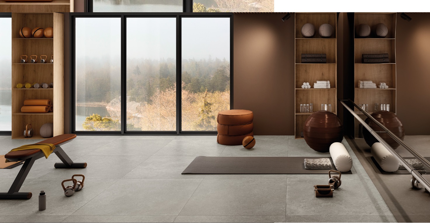 Fartuch kuchenny (Backsplash) ze spieku kwarcowego Mirage ReStone RS04 Icelandic 120×278 cm, grubość 6 mm