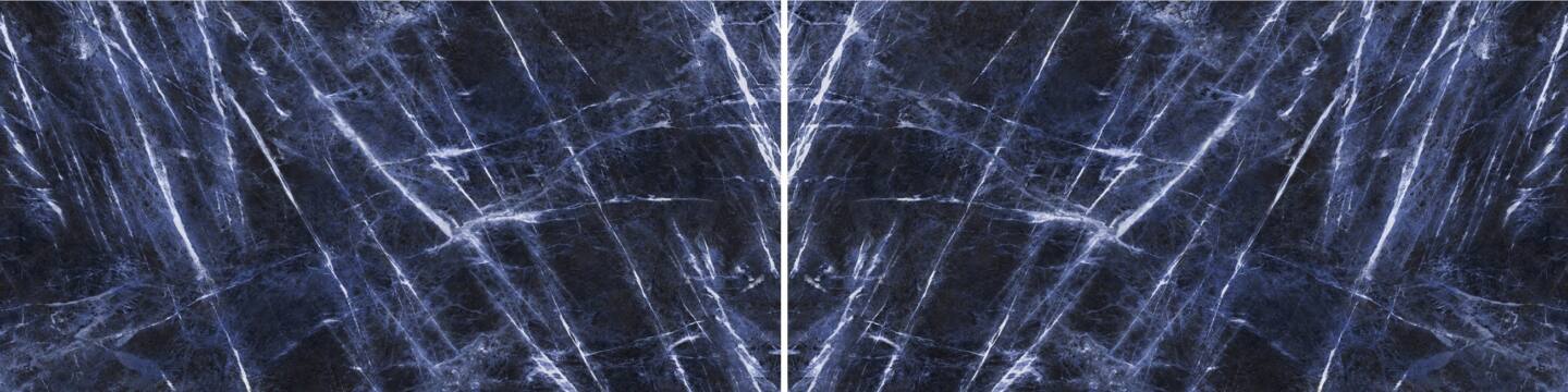 Spiek kwarcowy o wymiarach 320 x 160 cm, Franko Blue Infinity na blat i okładzinę