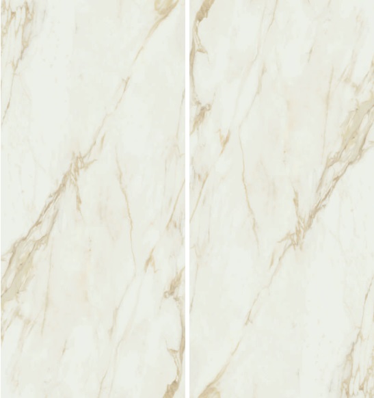 Okładzina ścienna do kuchni (Backsplash) ze spieku kwarcowego Baldocer Adaggio Gold 120 x 260 cm, grubość 7 mm
