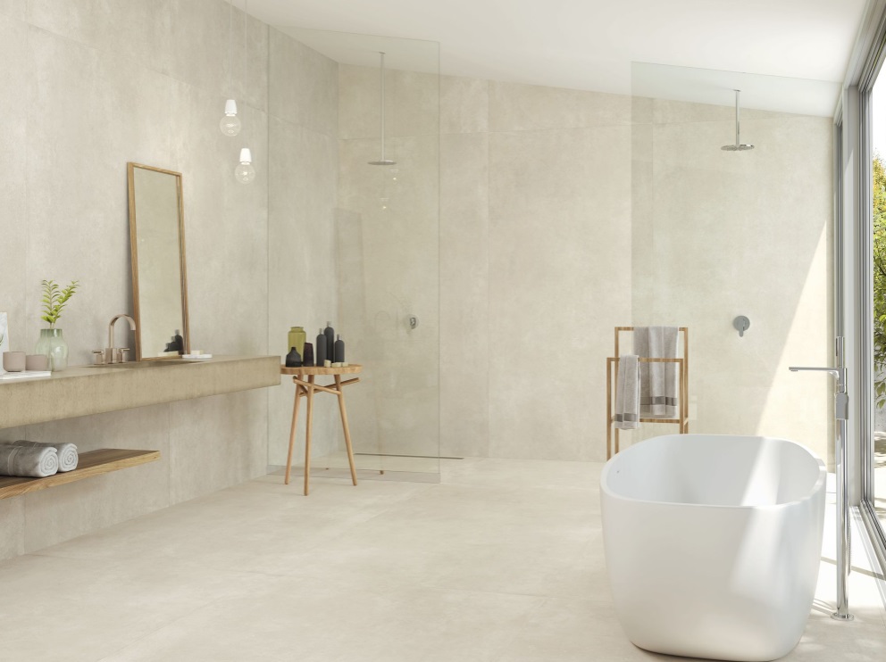 Fartuch kuchenny (Backsplash) ze spieku kwarcowego Baldocer Arkety Sand 120 x 240 cm, grubość 6 mm