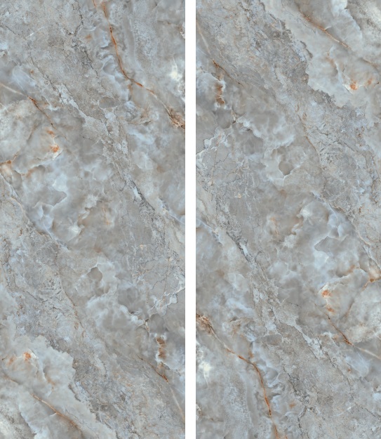Okładzina ścienna do kuchni (Backsplash) ze spieku kwarcowego AB Aura Sky 120 x 280 cm, grubość 6 mm lub 7 mm