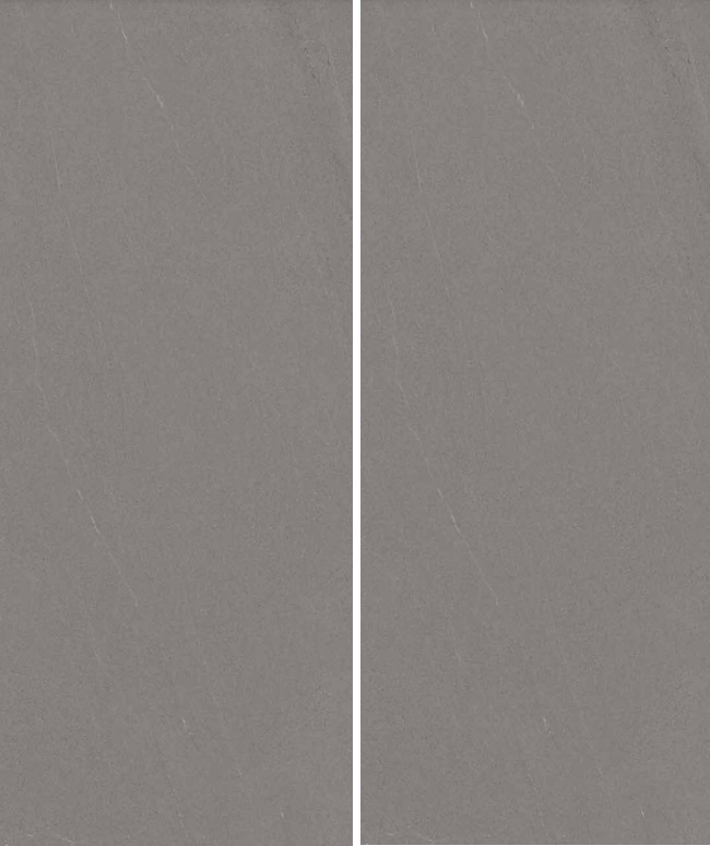 Okładzina ścienna do kuchni (Backsplash) ze spieku kwarcowego Rondine Baltic Dark Grey 120 x 280 cm, grubość 6 mm