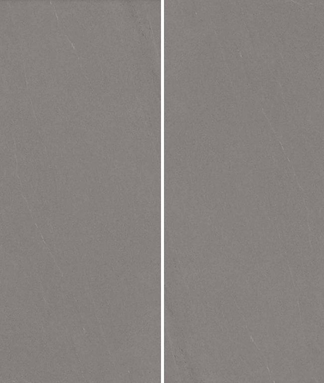 Okładzina ścienna do kuchni (Backsplash) ze spieku kwarcowego Rondine Baltic Dark Grey 120 x 280 cm, grubość 6 mm