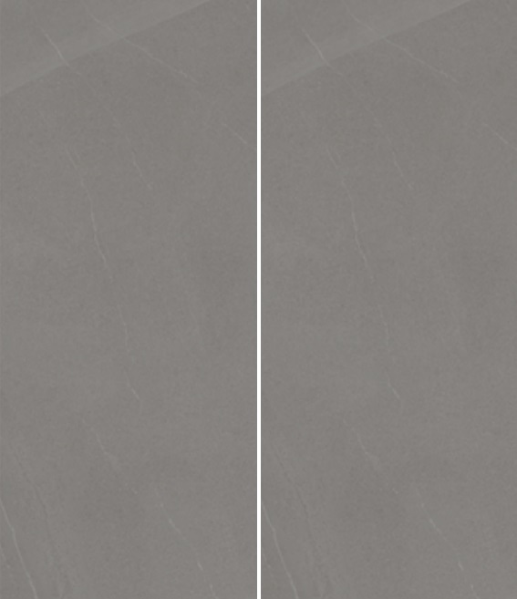 Okładzina ścienna do kuchni (Backsplash) ze spieku kwarcowego Rondine Baltic Dark Grey 120 x 280 cm, grubość 6 mm