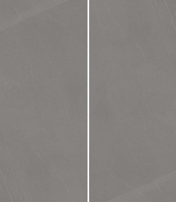Okładzina ścienna do kuchni (Backsplash) ze spieku kwarcowego Rondine Baltic Dark Grey 120 x 280 cm, grubość 6 mm