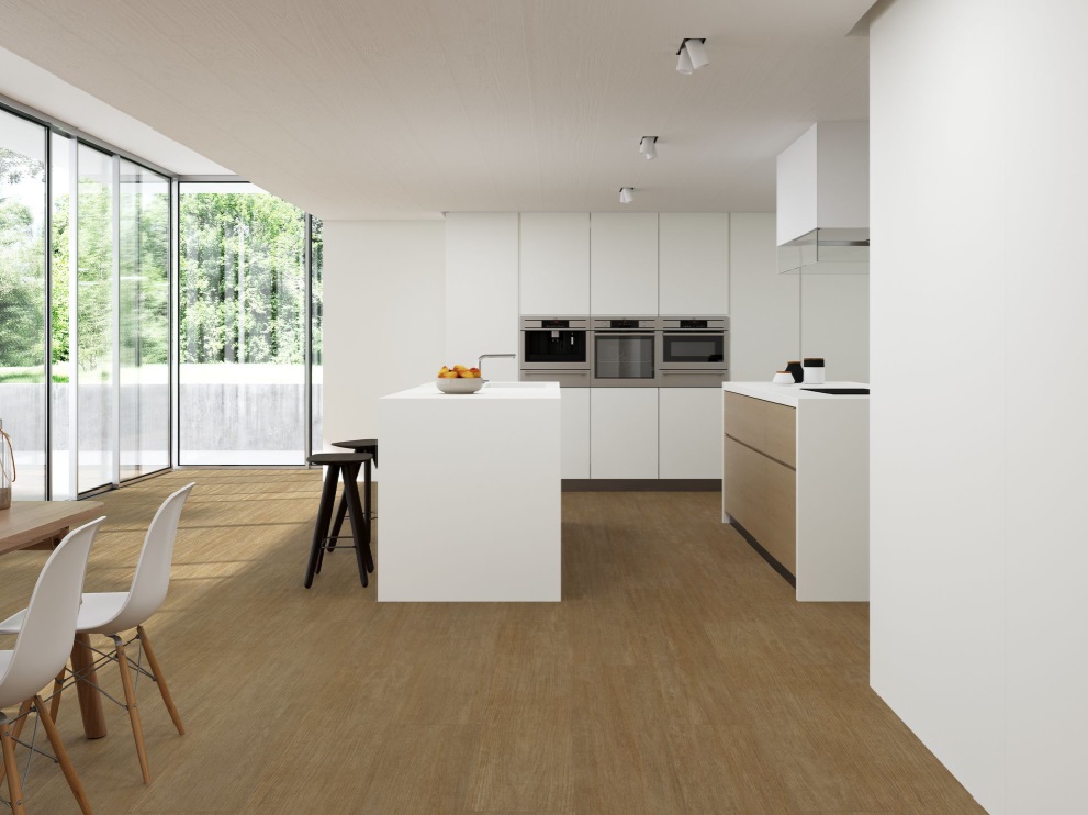 Fartuch kuchenny (Backsplash) ze spieku kwarcowego Baldocer Blanco 120×240 cm lub 120×260 cm, grubość 6 mm lub 7 mm