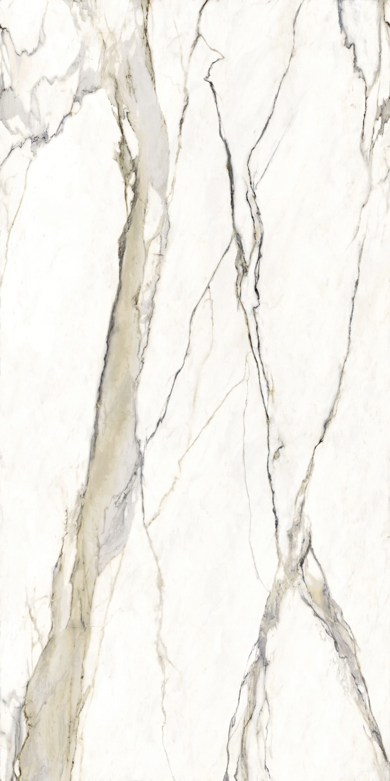 Okładzina ścienna do kuchni (Backsplash) ze spieku kwarcowego Franko Calacatta Golden 160 x 320 cm, grubość 6 mm