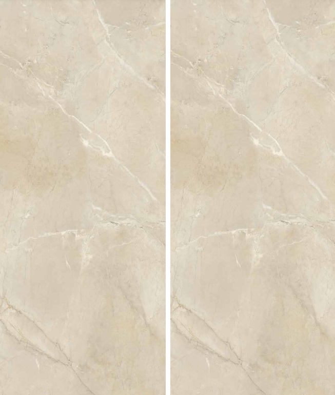 Okładzina ścienna do kuchni (Backsplash) ze spieku kwarcowego Rondine Canova Limestone 120 x 280 cm, grubość 6 mm