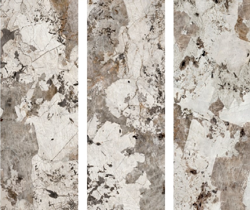 Fartuch kuchenny (Backsplash) ze spieku kwarcowego Alaplana Elysian 120 x 280 cm, grubość 6 mm