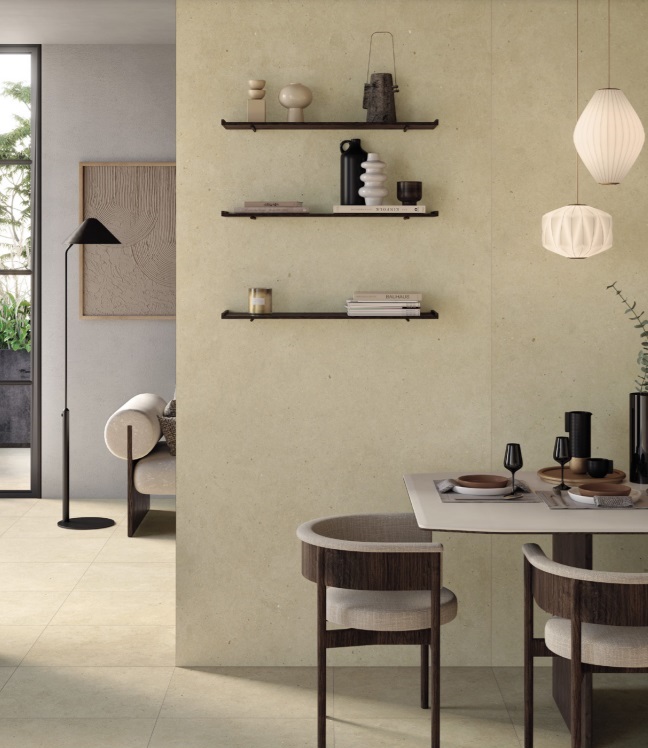 Fartuch kuchenny (Backsplash) ze spieku kwarcowego Mirage Elysian EY09 Gold Catalan 120 x 278 cm, grubość 6 mm