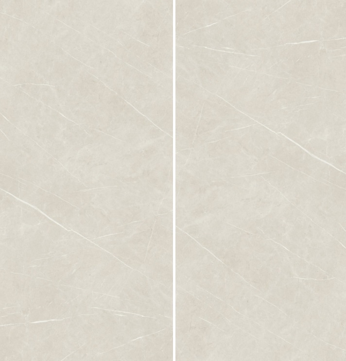 Okładzina ścienna do kuchni (Backsplash) ze spieku kwarcowego Baldocer Eternal Cream 120 x 260 cm, grubość 6 mm lub 7 mm