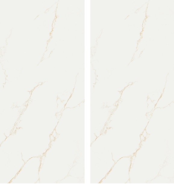 Fartuch kuchenny (Backsplash) ze spieku kwarcowego AB Finezza Oro 120 x 260 cm, grubość 6 mm lub 7 mm