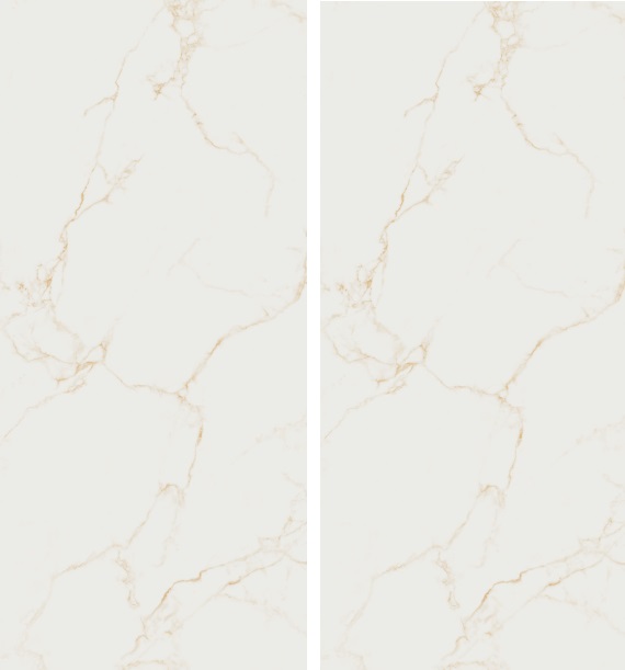 Fartuch kuchenny (Backsplash) ze spieku kwarcowego AB Finezza Oro 120 x 260 cm, grubość 6 mm lub 7 mm